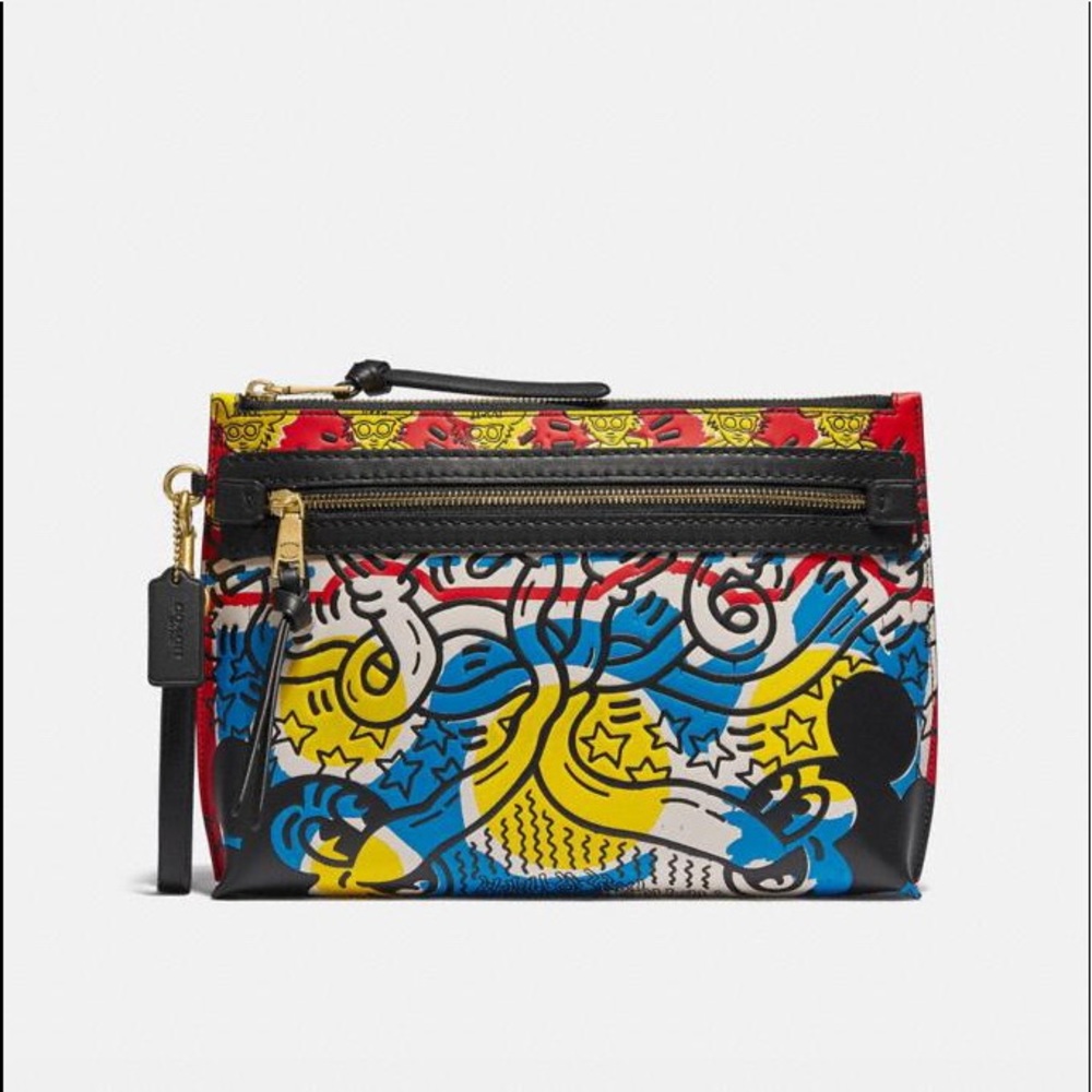 Disney Mickey Mouse X Keith Haring Academy Pouch